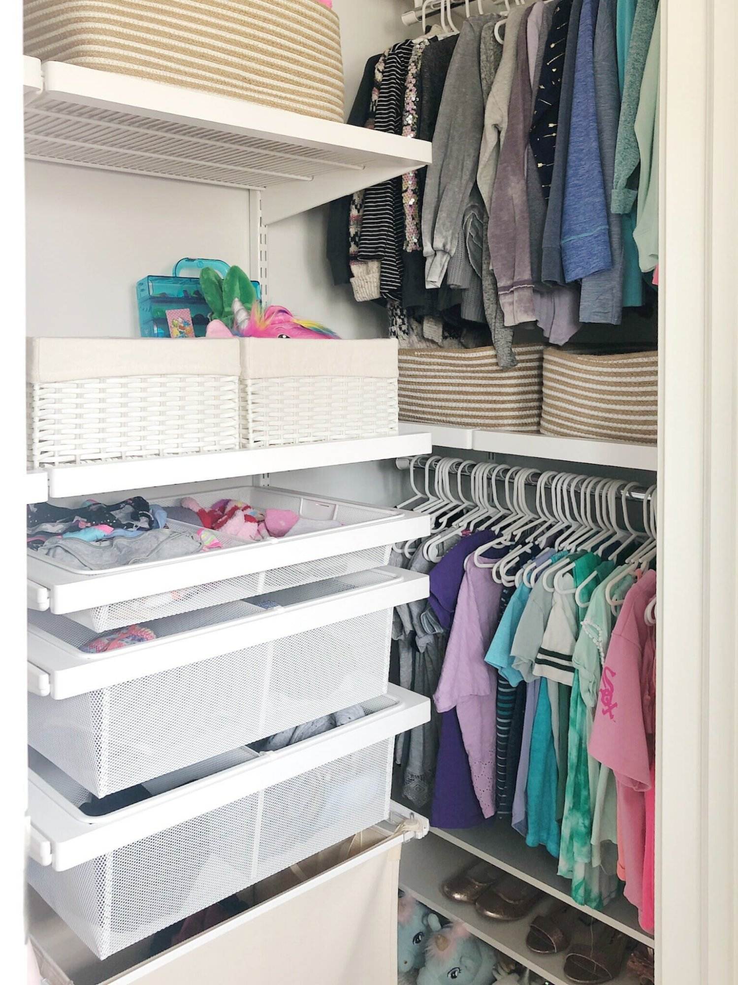 Organizing Closets with The Container Store Life On Cedar Lane