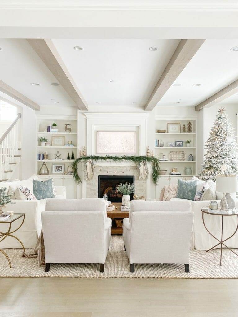 Living Room Christmas Home Tour 2019