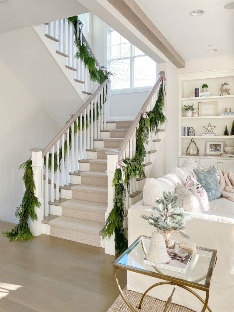 staircase Christmas Home Tour 2019