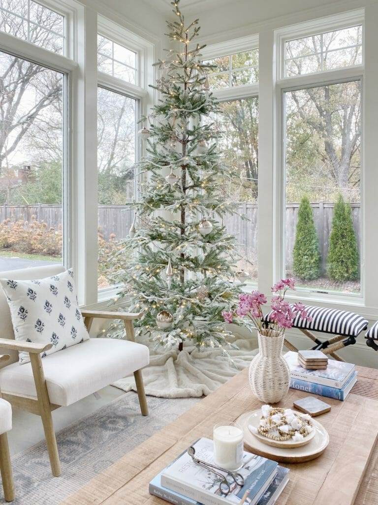 Sunroom Christmas Home Tour 2019
