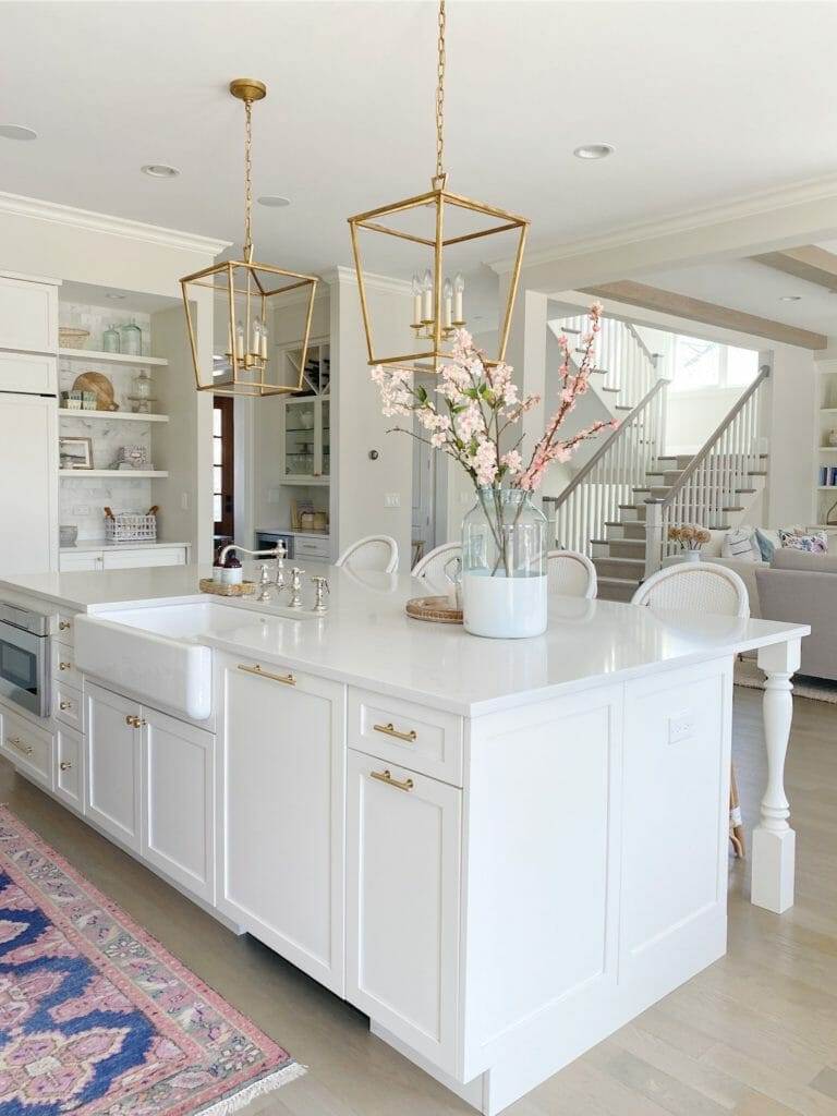 kitchen spring home tour