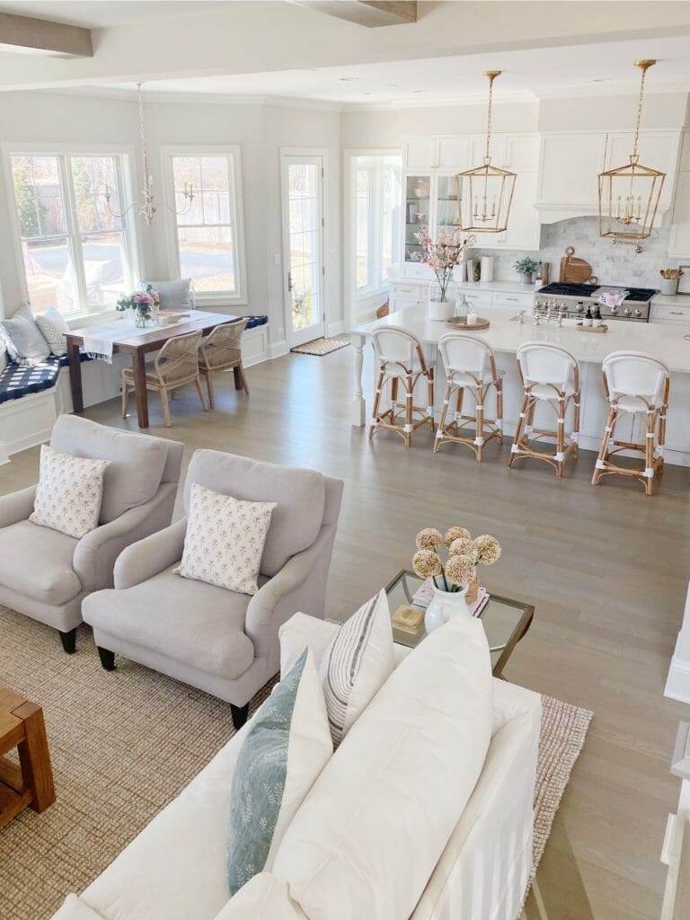 Spring Tour Part 1: Living Room & Kitchen