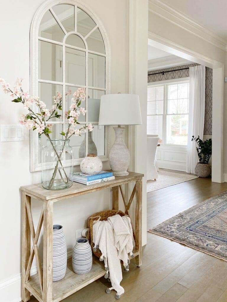 Spring Style with JCPenney, Entryway table decor