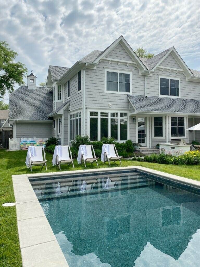 backyard classic coastal style