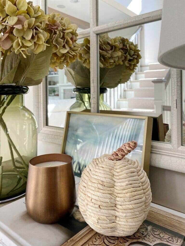 console table fall ideas
