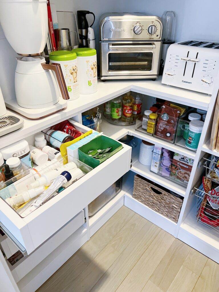 pantry organization clear storage