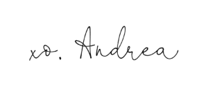 andrea signature