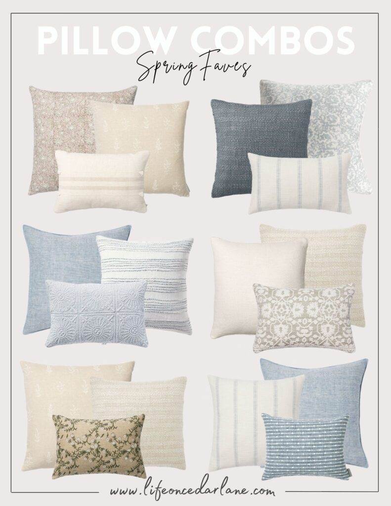 How to Mix and Match Throw Pillows
