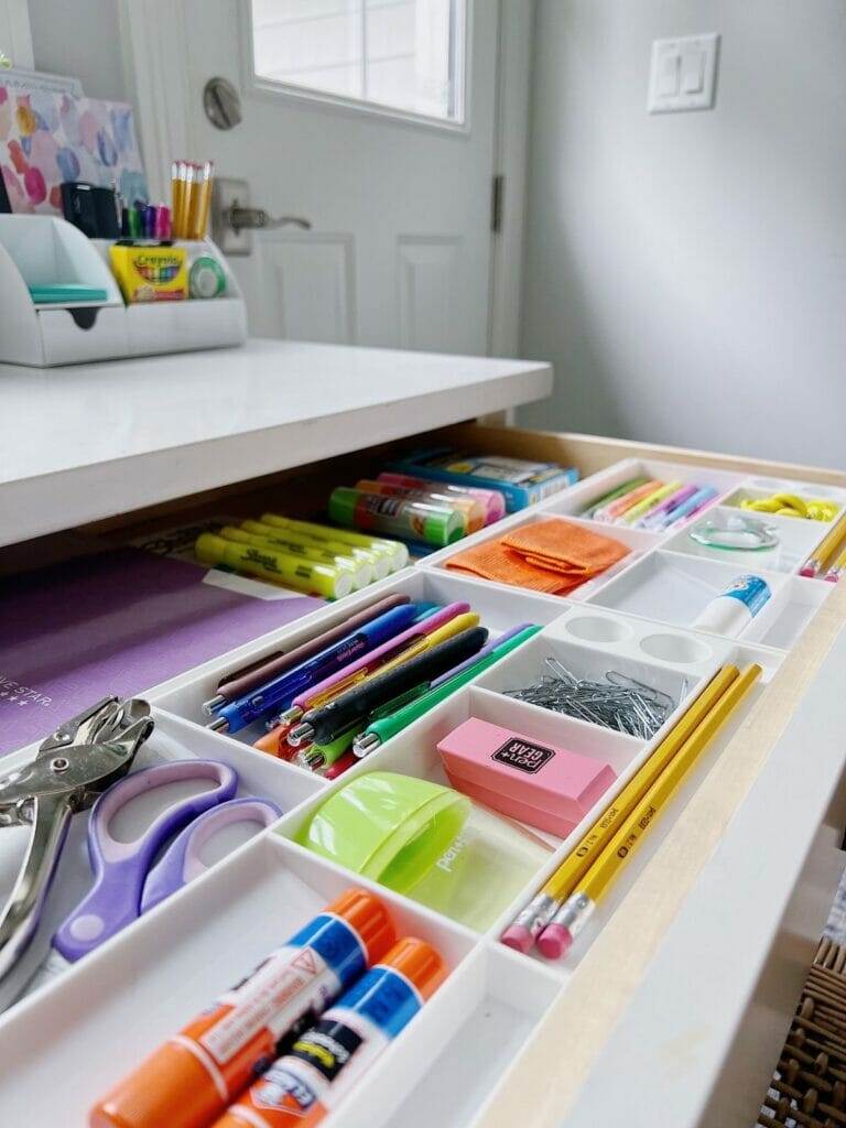 Kids Back to School Homework Station