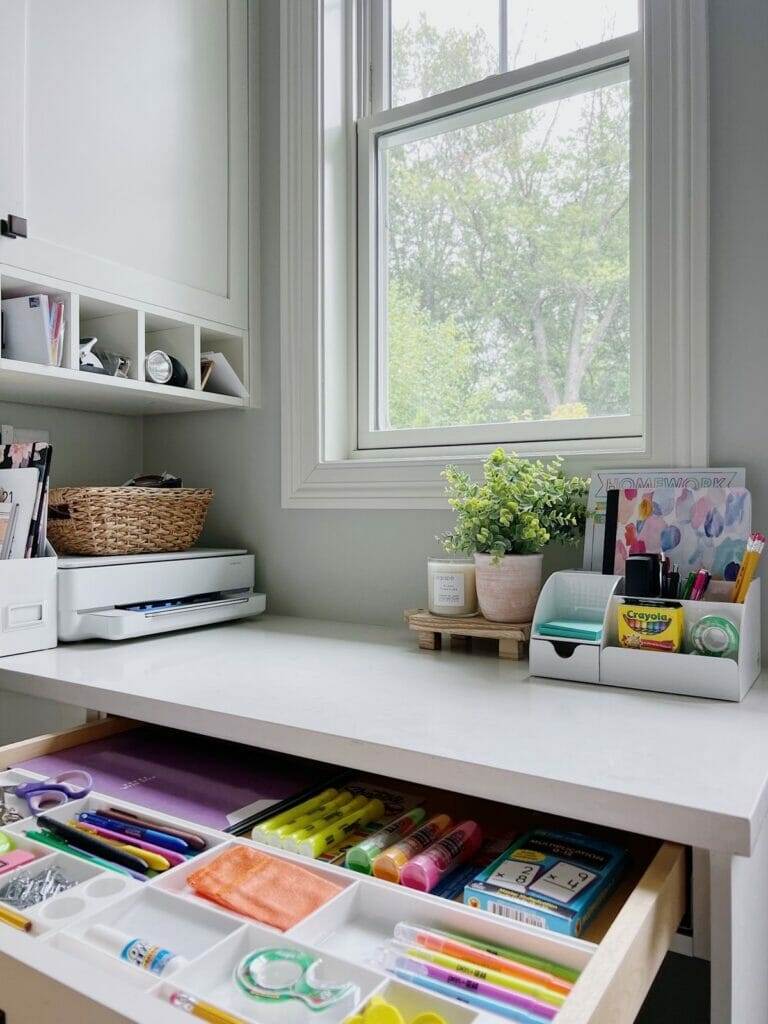 Back to School Homework Station