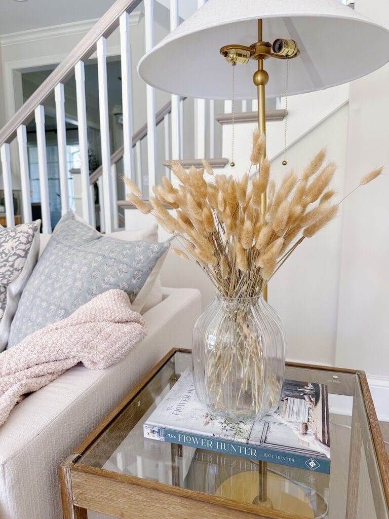 Dried Bunny Tails home decor
