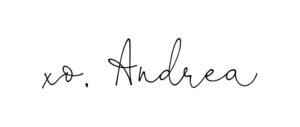 andrea signature