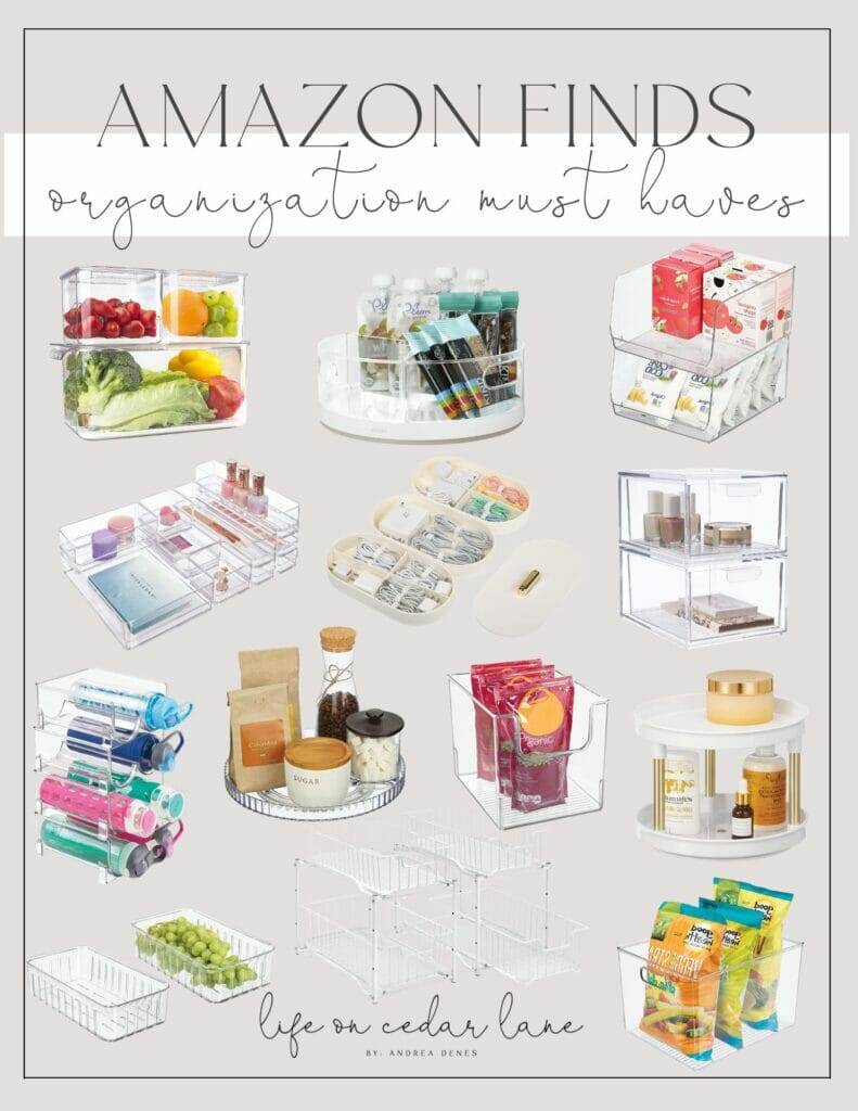 Under Kitchen Sink Organization must haves