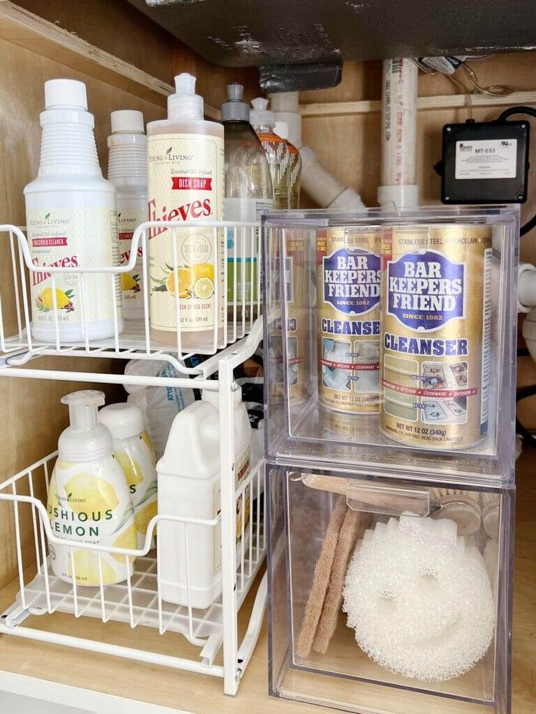 Stackable Under Sink Cabinet Organizer