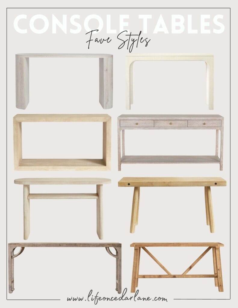 shop console tables