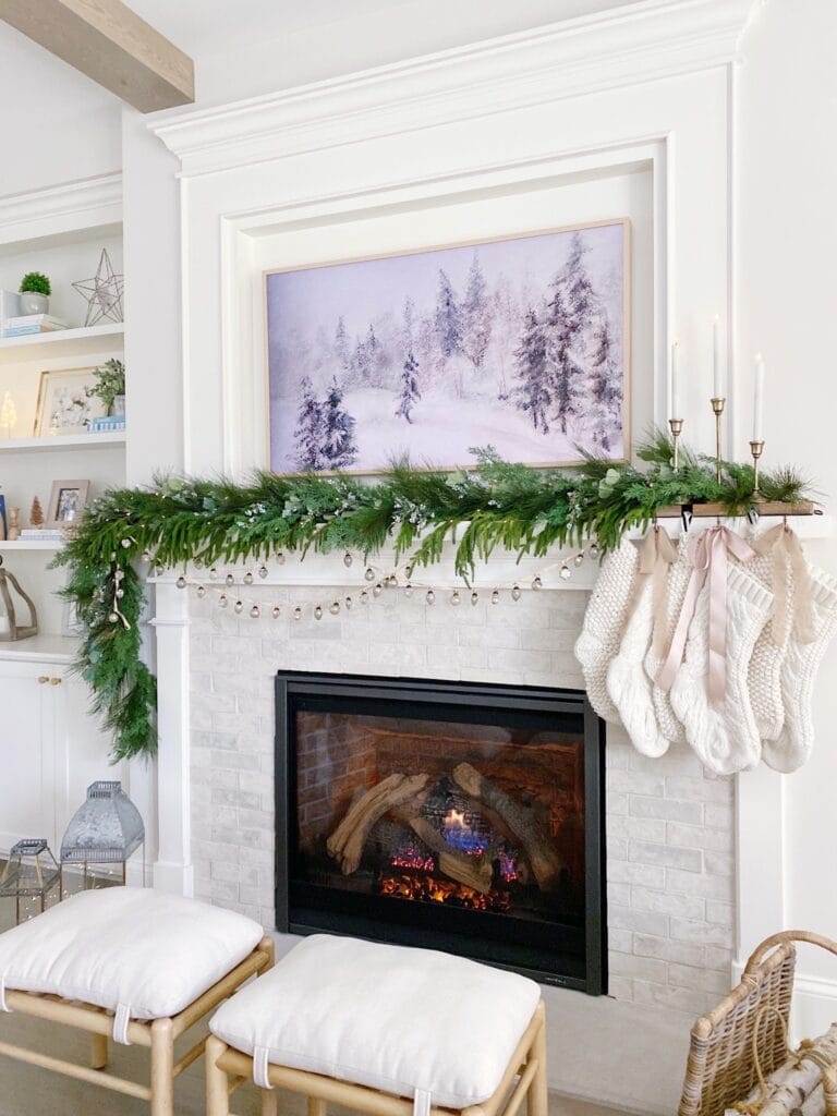 winter prints home decor