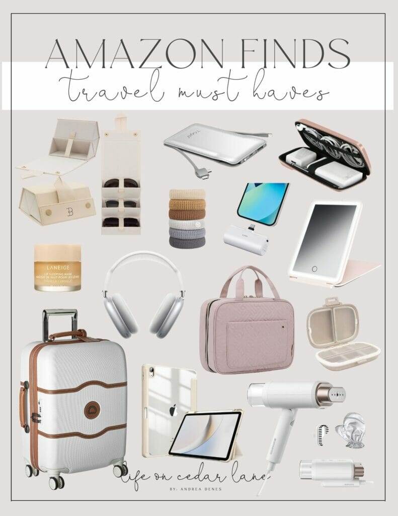 Amazon Travel Essentials for Women Life On Cedar Lane