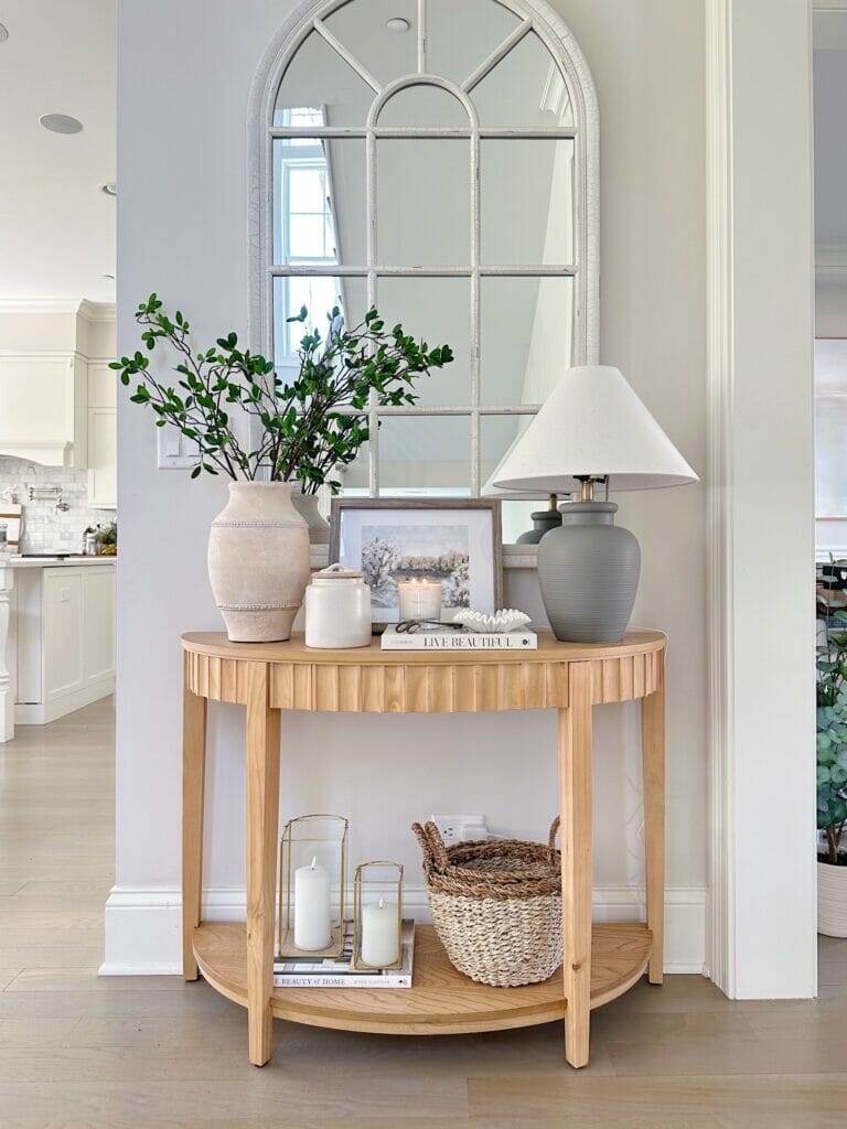Entry Table Decor