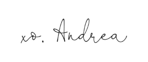 andrea signature